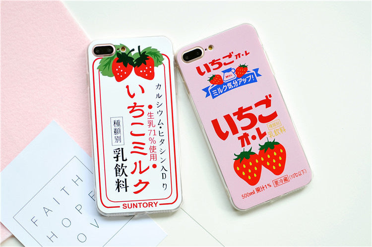 Strawberry phone case