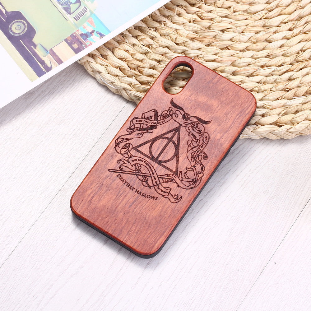 Wooden phone case