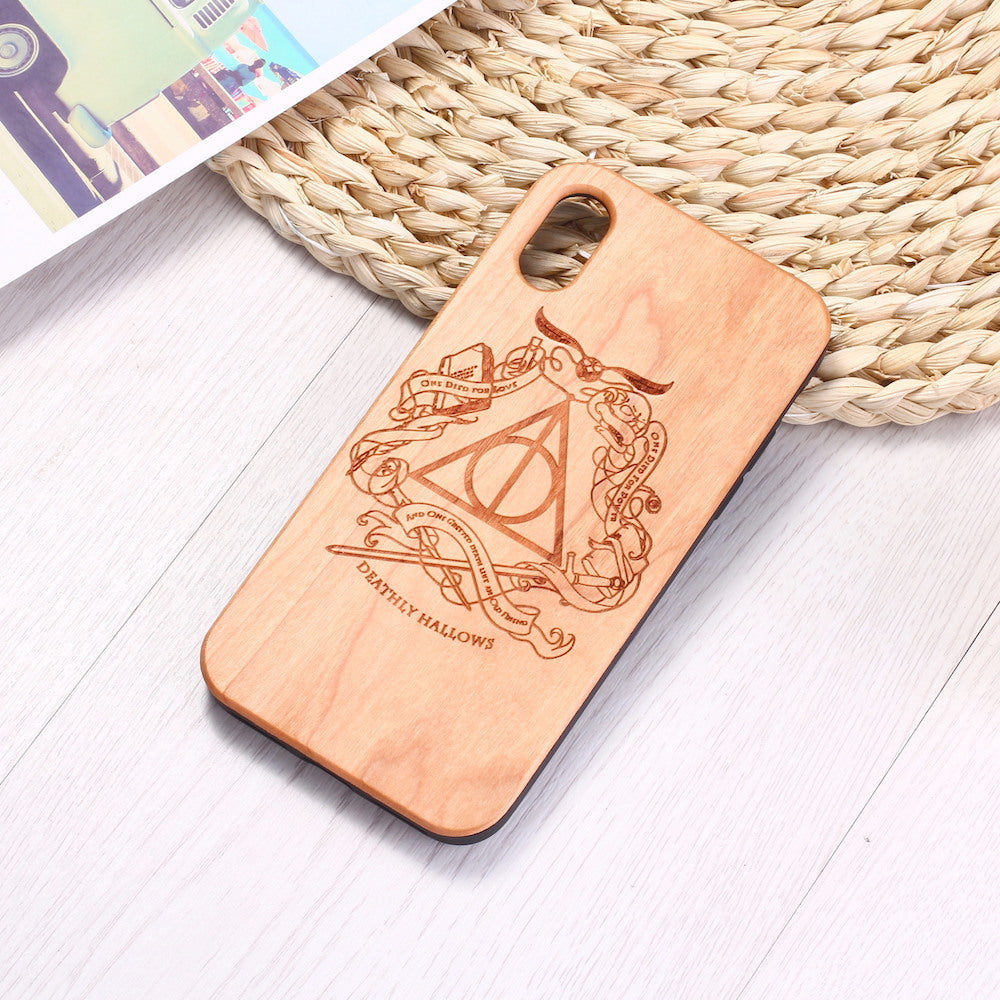 Wooden phone case