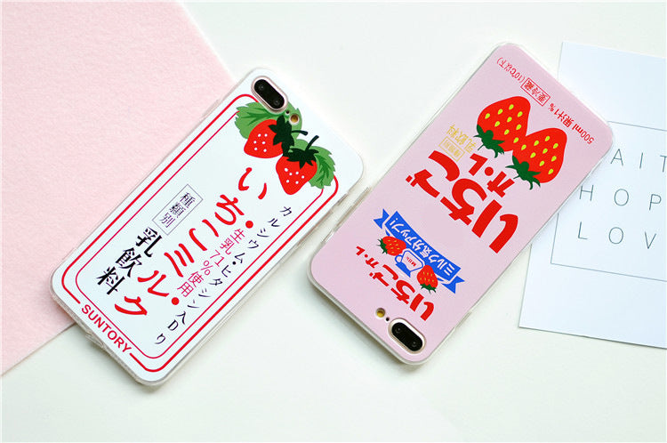 Strawberry phone case