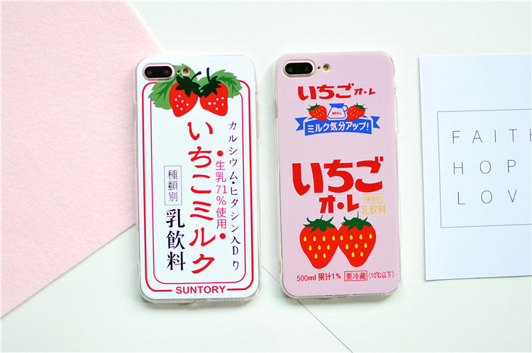 Strawberry phone case