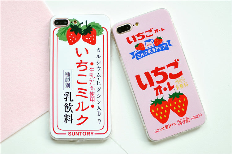 Strawberry phone case