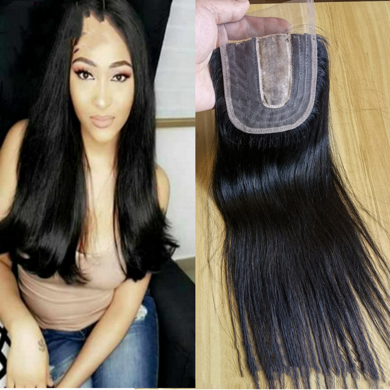 4x4 Human Lace Closure Mechanism Wig Hair Block