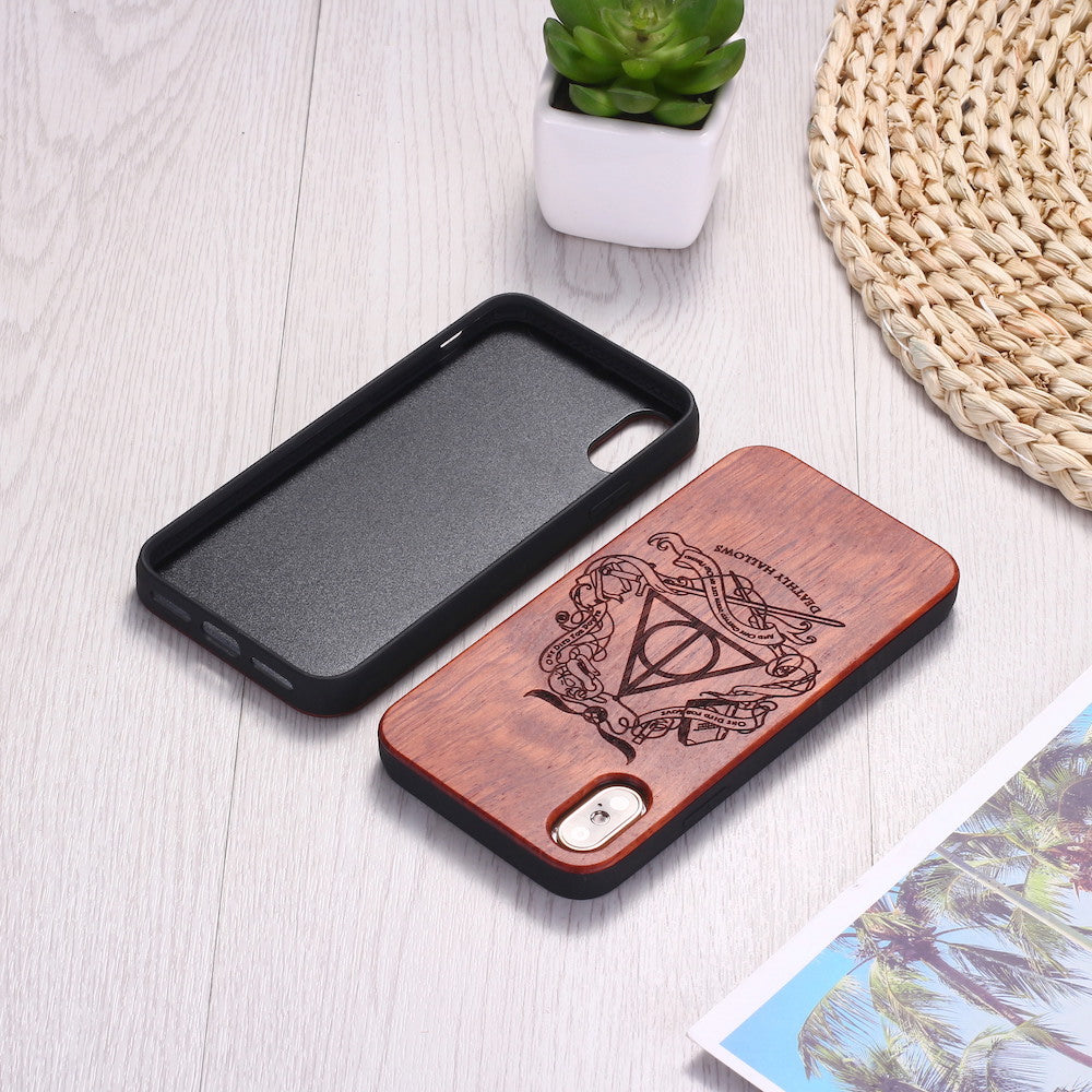 Wooden phone case