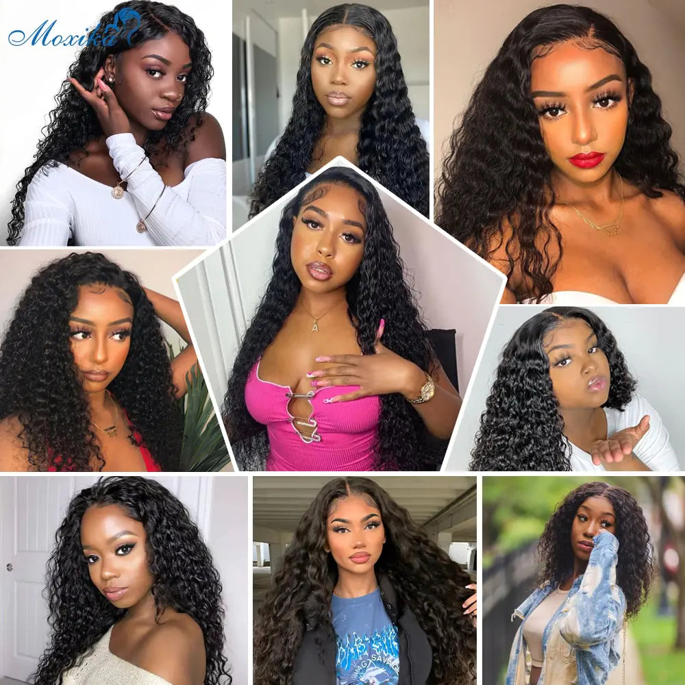 Deep Wave Frontal Wig